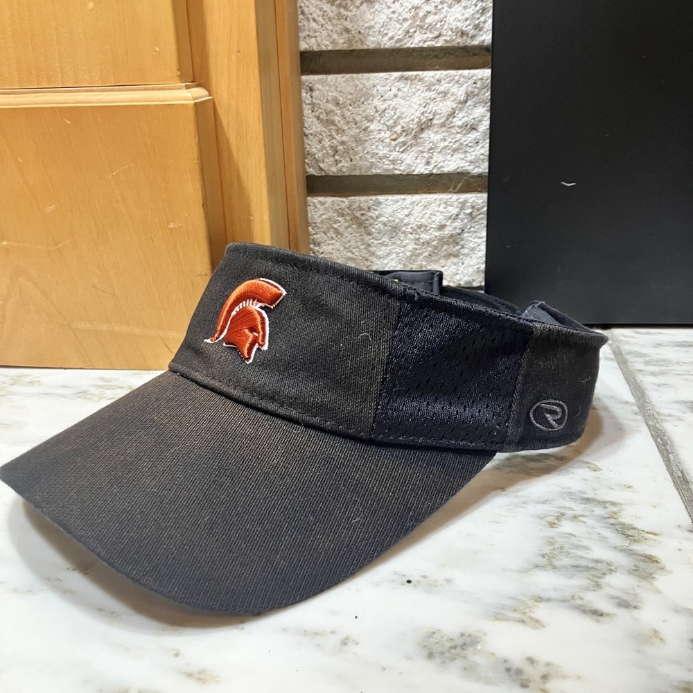 Richardson Trojan USC Adjustable visor Black & Orange Football - Some Wear